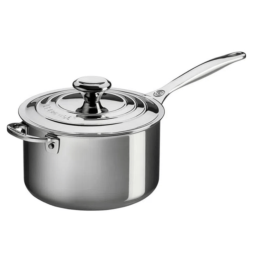 Panela Molheira 3Ply 18Cm Aço Inox - Le Creuset