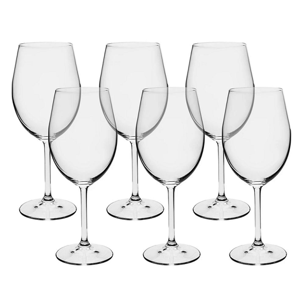 Jogo De 6 Taças Vinho Gastro 580Ml  - Bohemia
