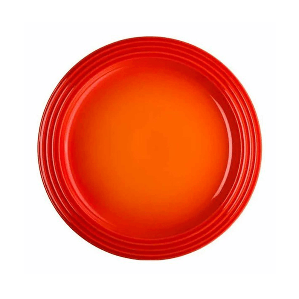 Prato Redondo Raso 22Cm Laranja - Le Creuset