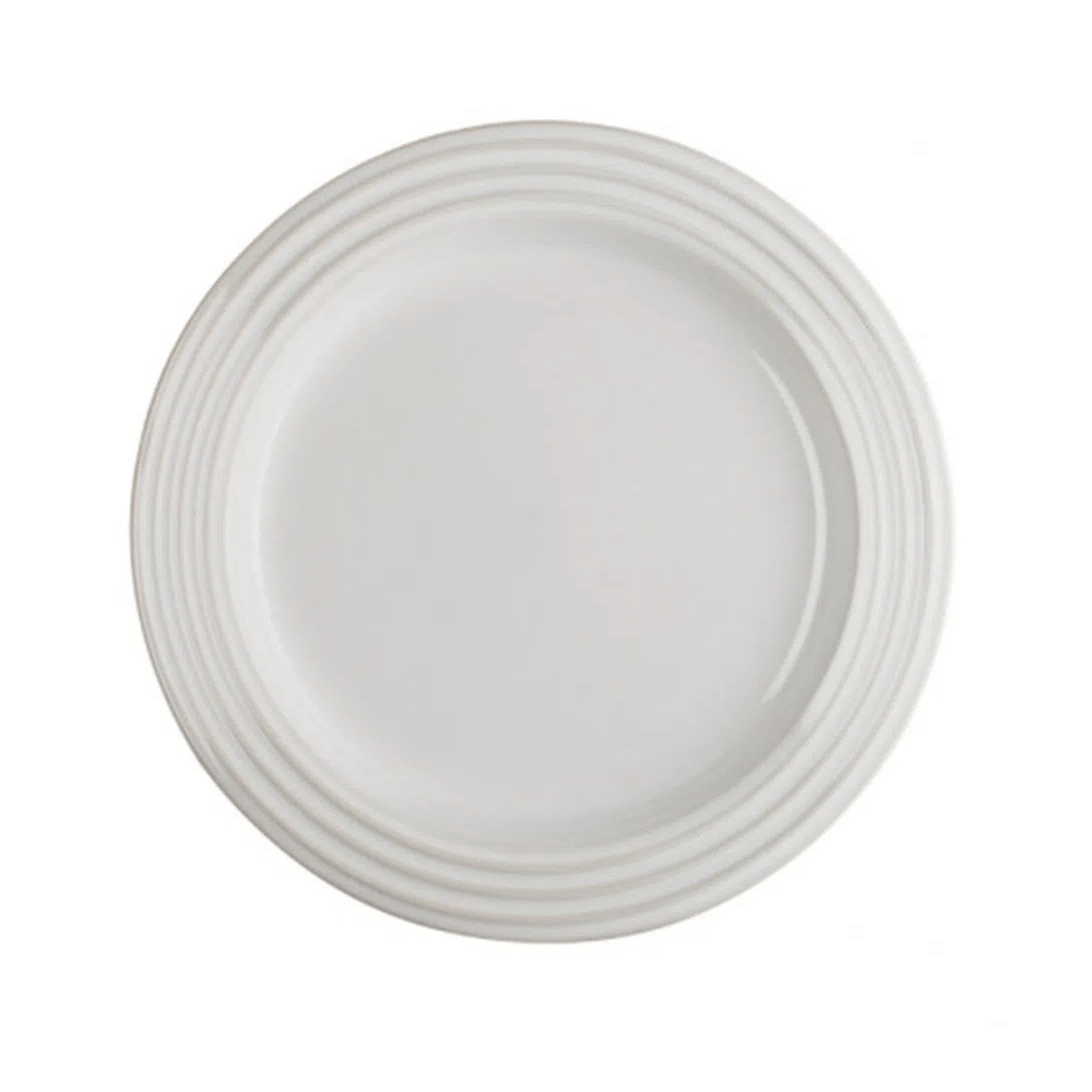 Prato Redondo Raso 27Cm Branco - Le Creuset