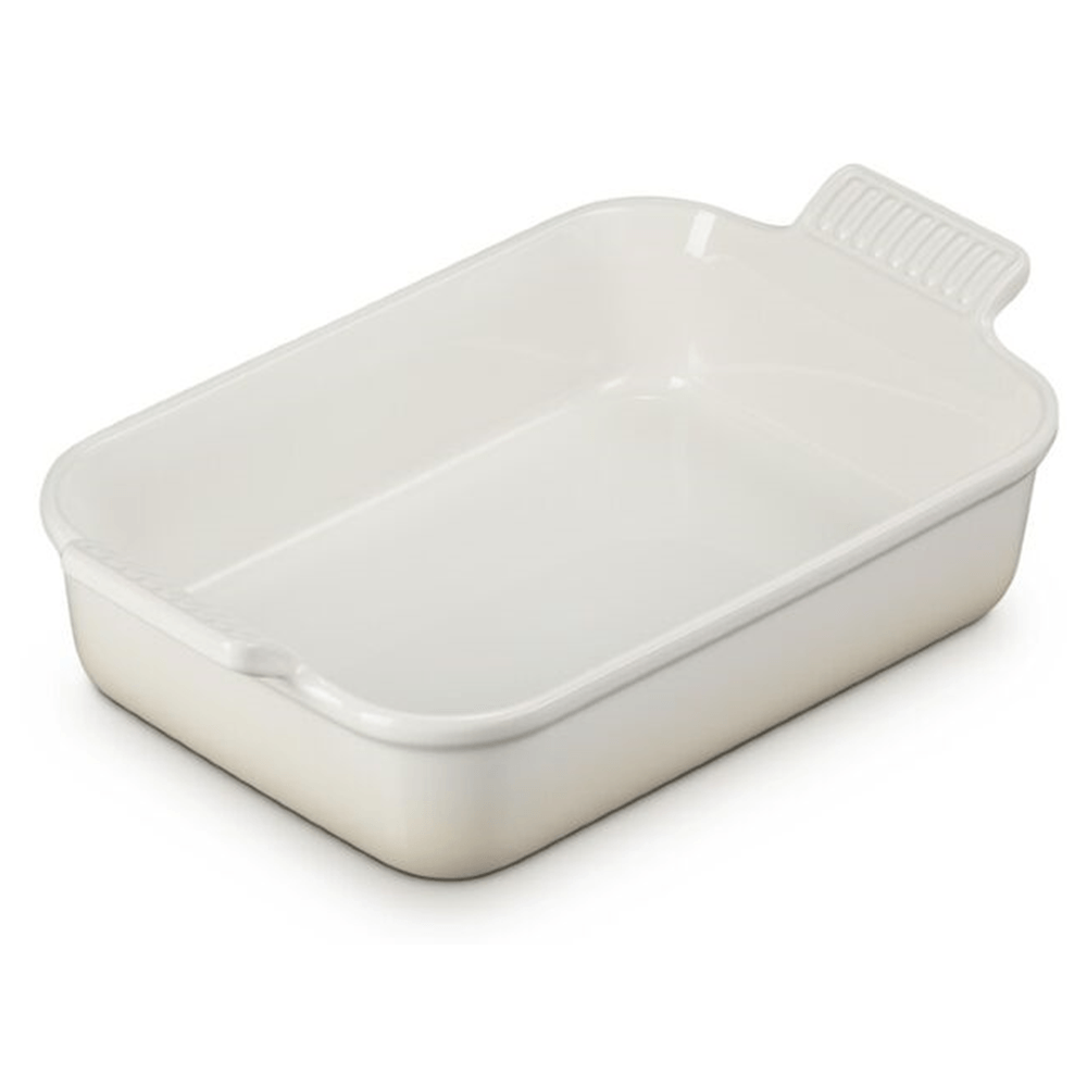 Travessa Retangular 26Cm Meringue Heritage - Le Creuset
