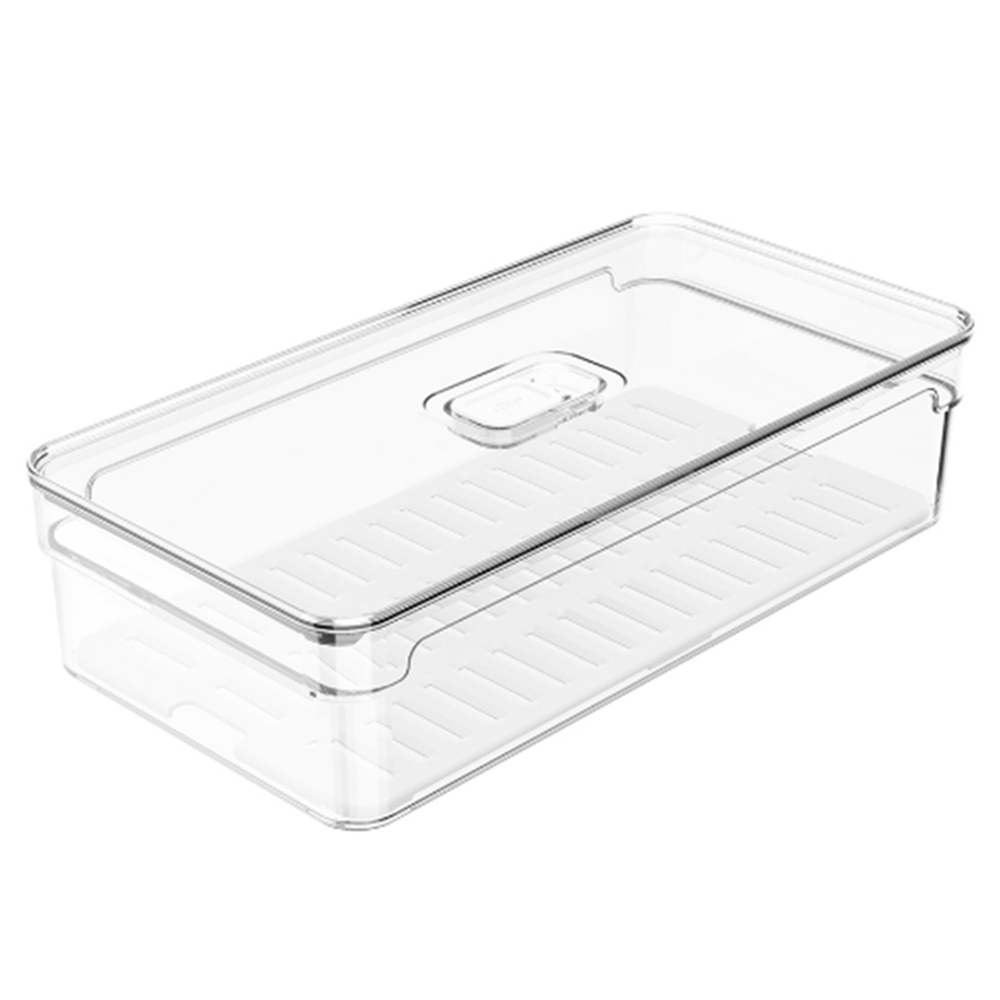 Organizador Clear Fresh Com Tampa 2,8 Litros - Ou