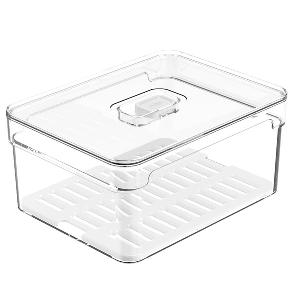 Organizador Clear Fresh 2.2 Litros Natural - Ou