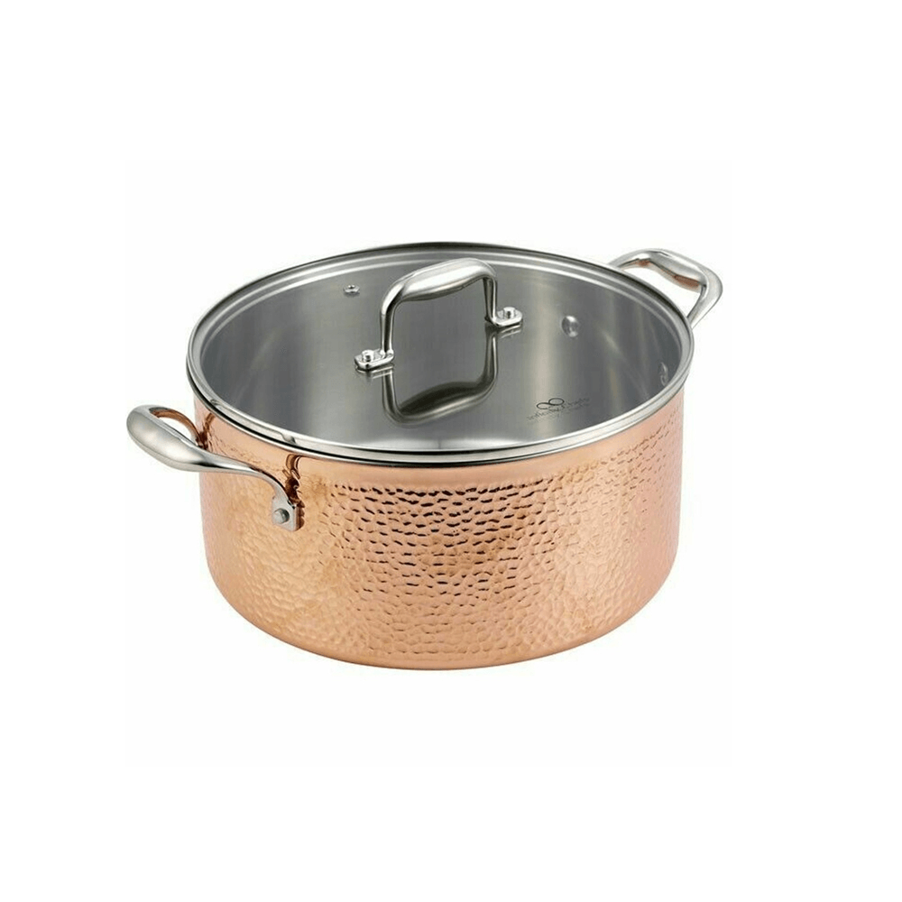 Caçarola De Lux Cobre Com Cabo Inox Infinity Chefs 20Cm - Bergner