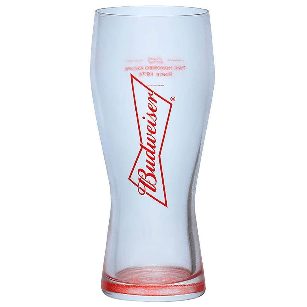 Copo De Cerveja Budweiser Gravata Vermelha 400Ml